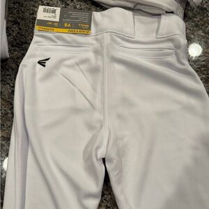 Easton Full length Youth baseball/ softball white pants NWT small medium xs
